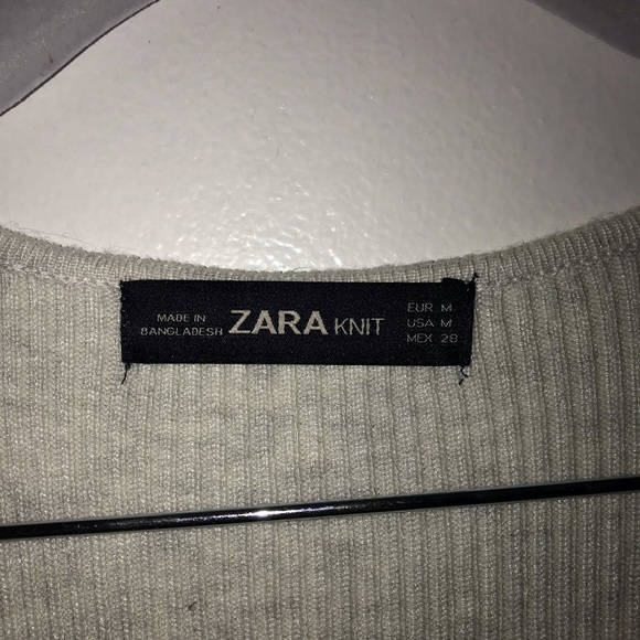 ZARA KNIT Tight Long Maxi Dress with Buttons - Picture 7 of 7